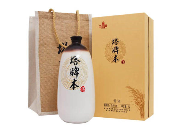 大连塔牌黄酒回收塔牌本酒500ml/1000ml绍兴黄酒花雕酒礼盒行情价格